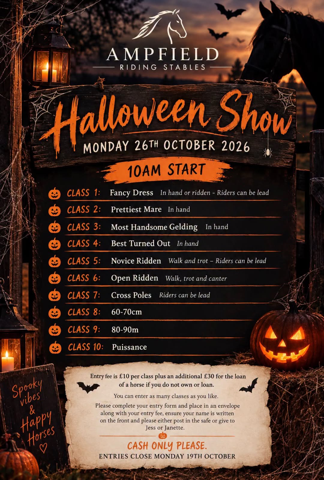 Ampfield Halloween show